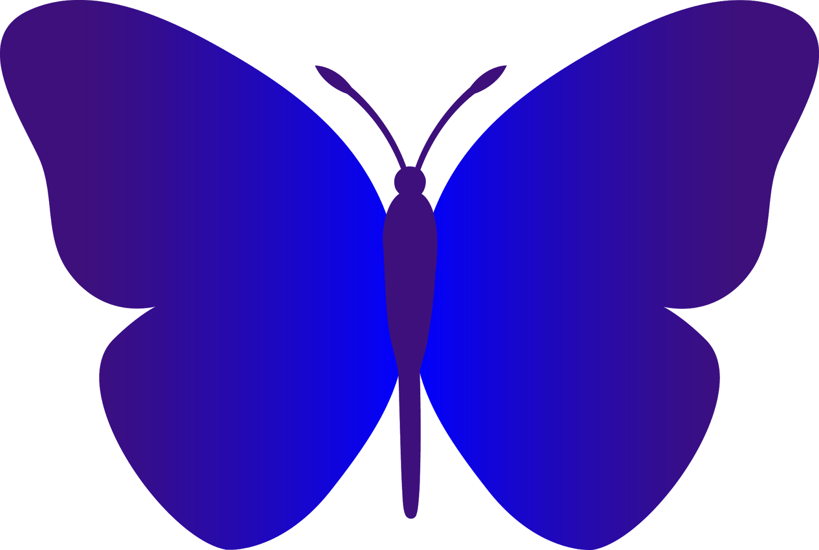 clip art simple butterfly Clip Art Library
