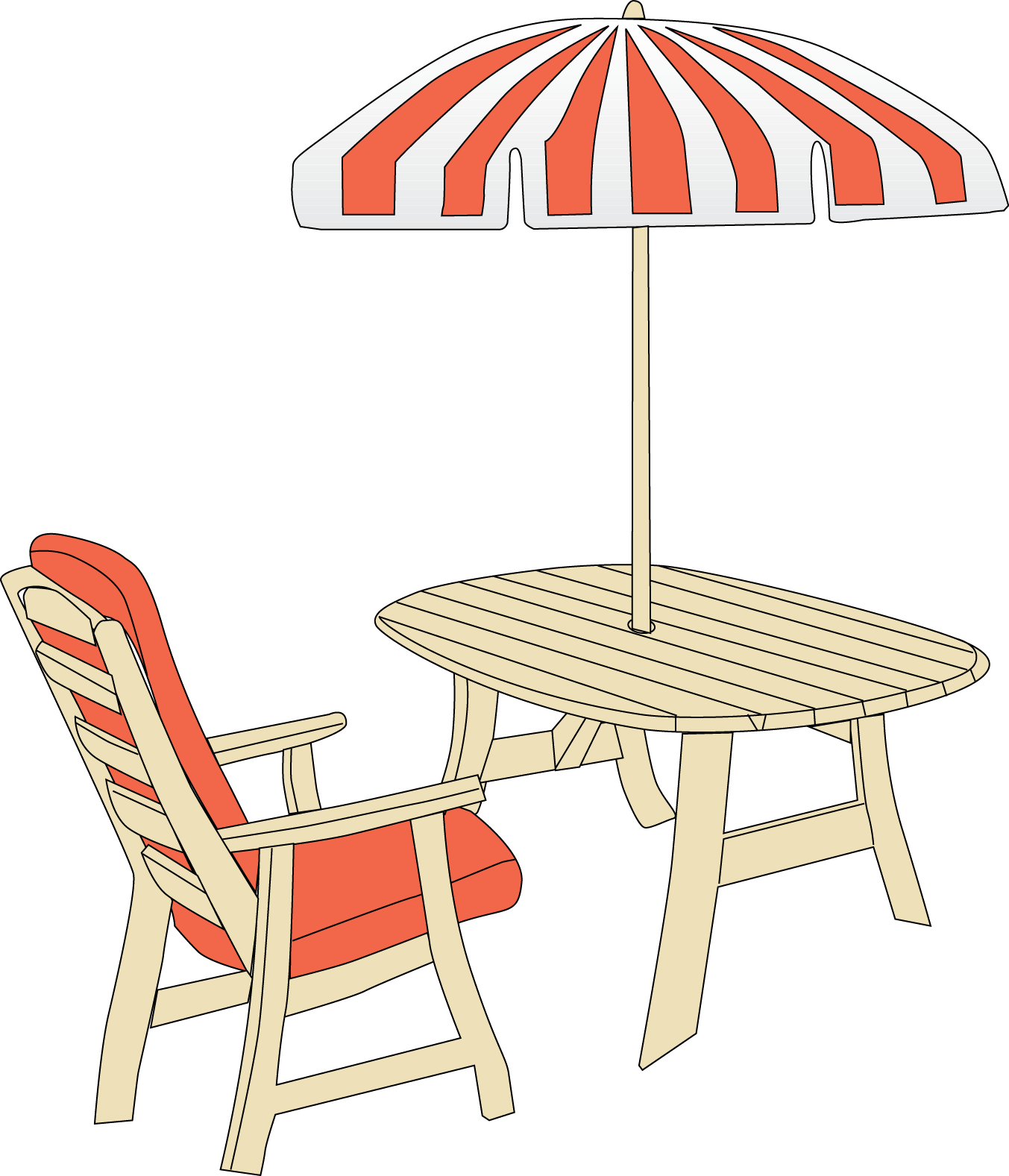 Free Umbrella Chair Cliparts, Download Free Umbrella Chair Cliparts png