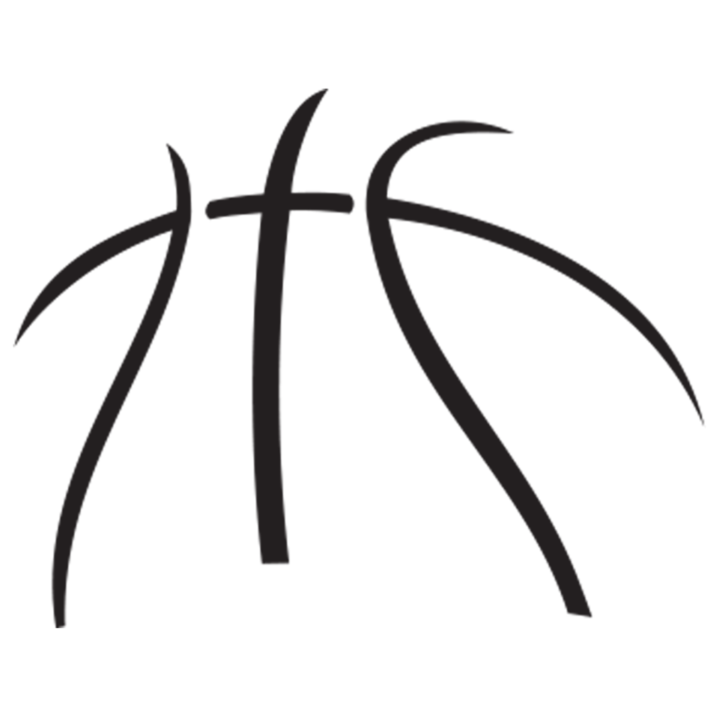 vector basketball outline clipart Clip Art Library