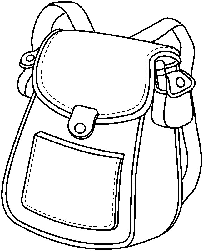 Free Bag Clip Art Black And White, Download Free Bag Clip Art Black And
