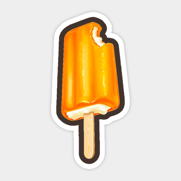 orange creamsicle sticker Clip Art Library