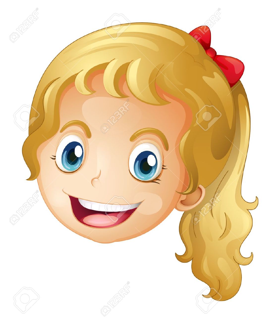 girl face clipart Clip Art Library