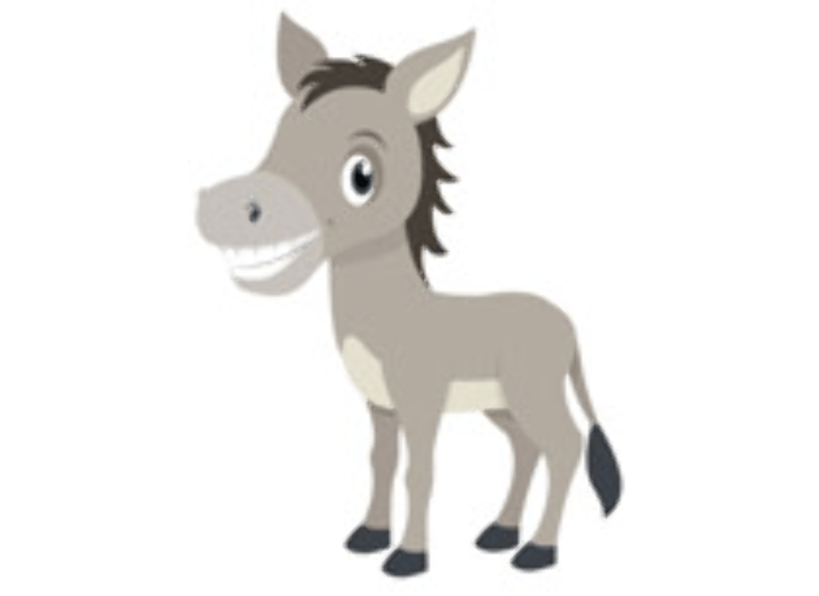 Download High Quality donkey clipart cute Transparent PNG Images Art