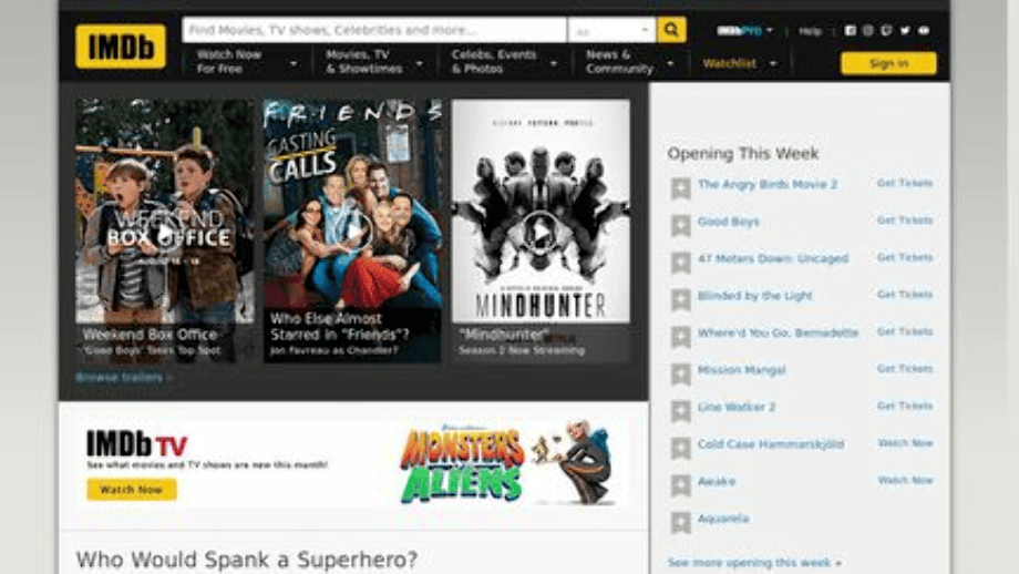 Download High Quality imdb logo website Transparent PNG Images Art