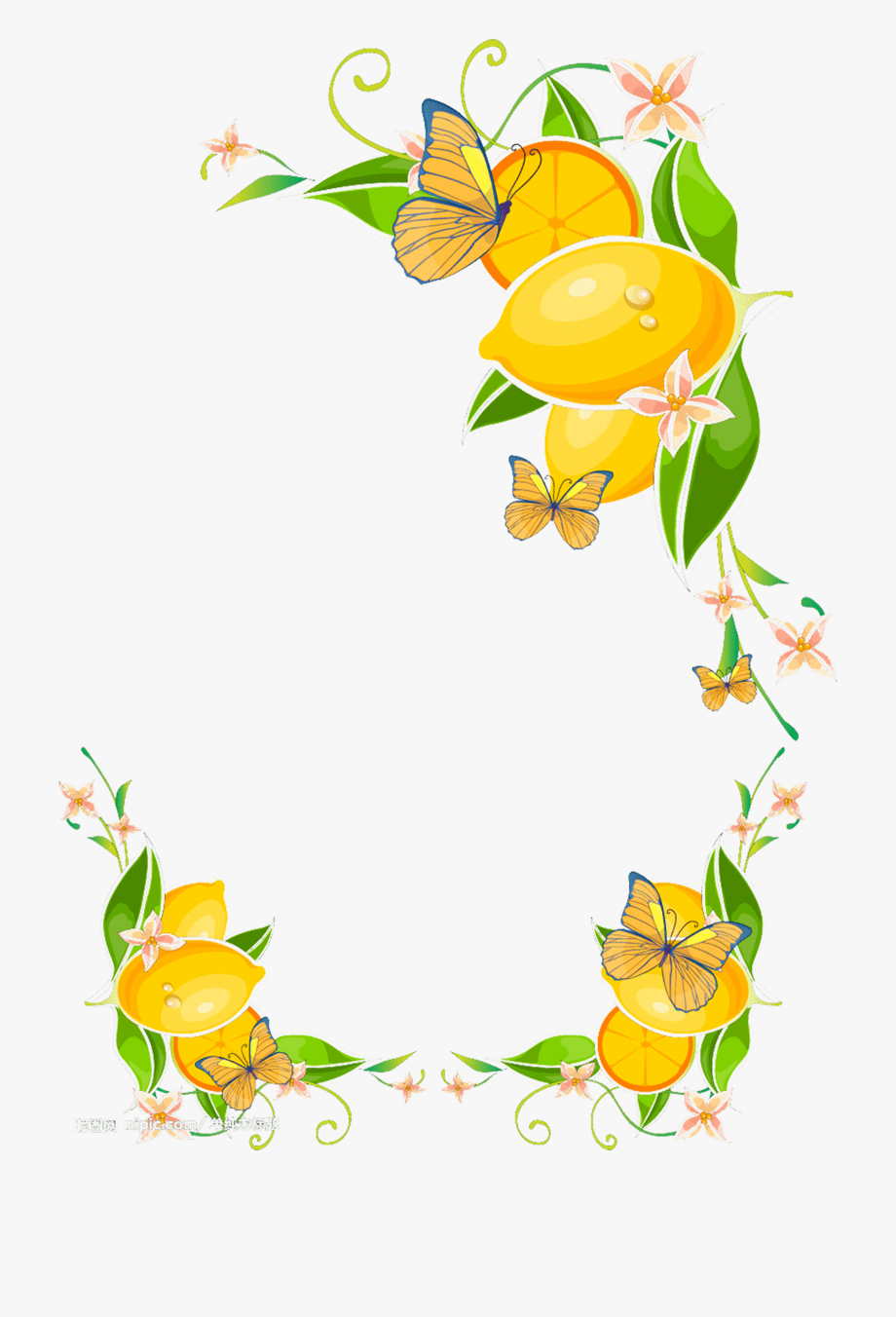Download High Quality lemon clipart border Transparent PNG Images Art