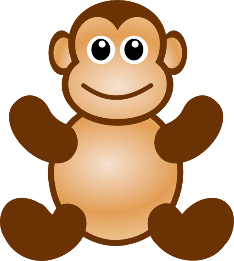 Download High Quality monkey clipart simple Transparent PNG Images