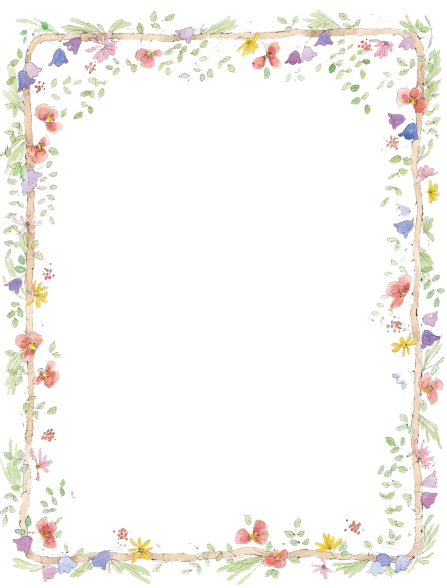 Download High Quality transparent flower border Transparent PNG Images