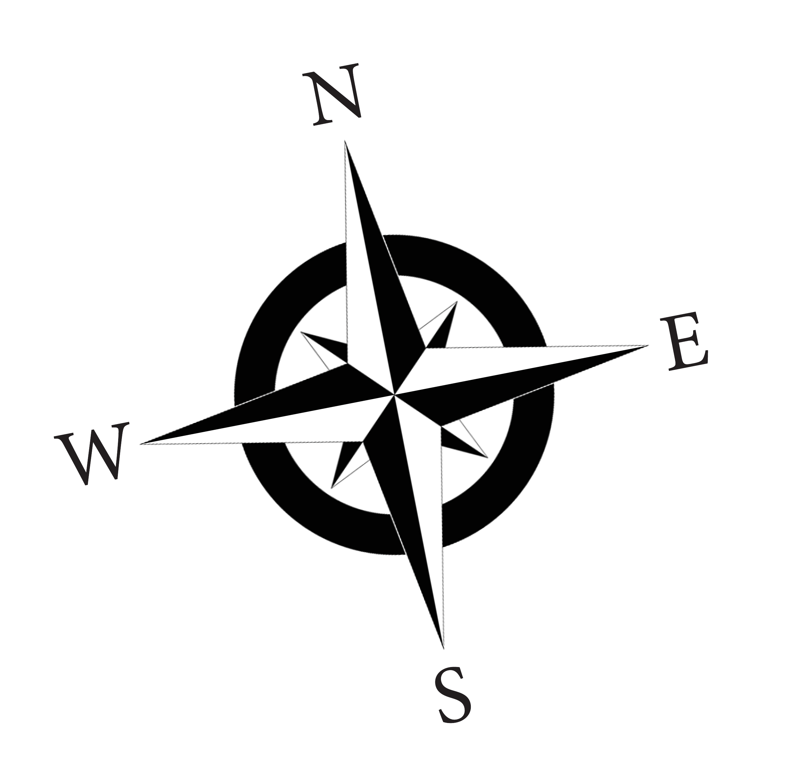 Compass simple clipart Clipartix