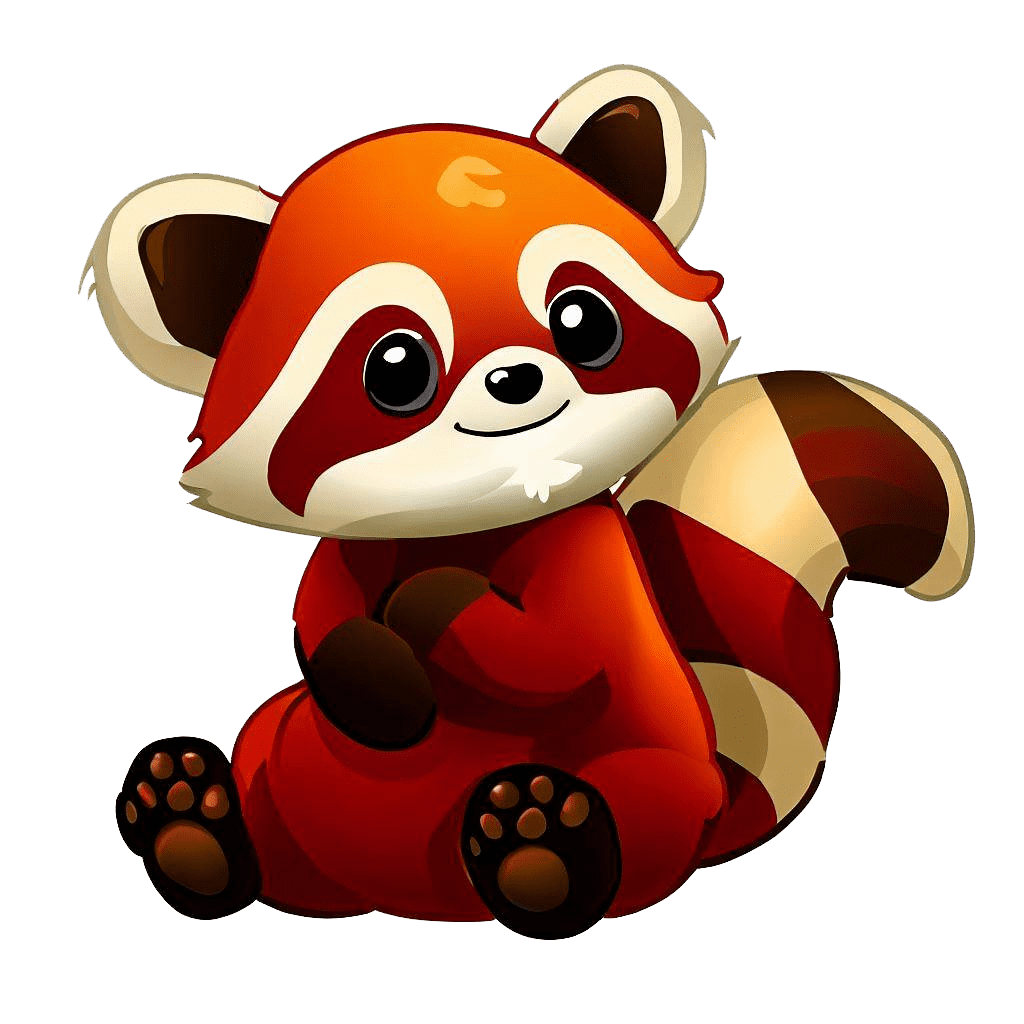 Red Panda Clipart
