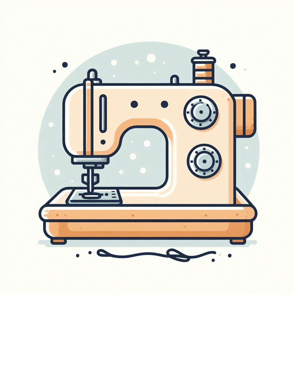 Sewing Machine Clipart