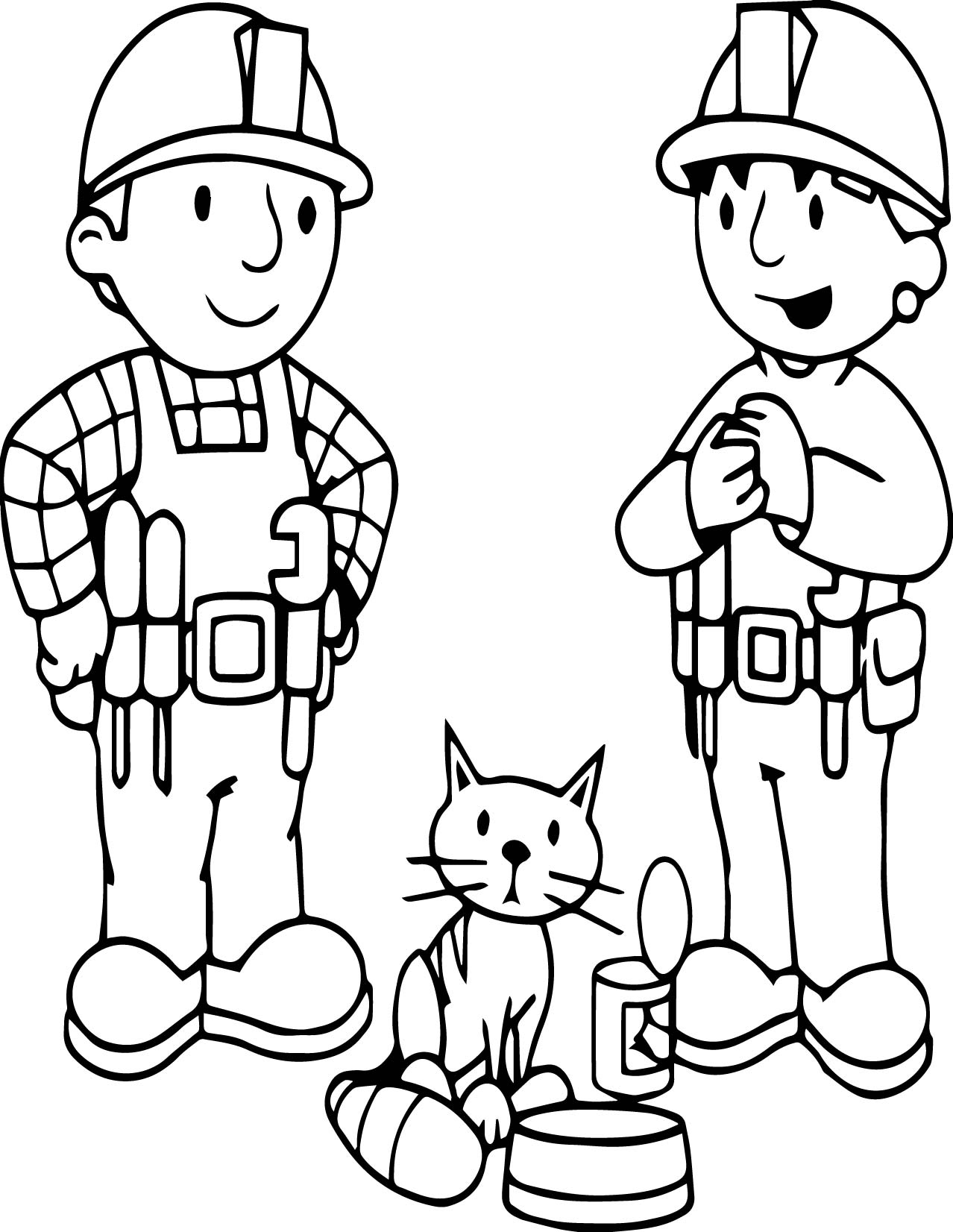 Bob The Builder Drawing Free download on ClipArtMag