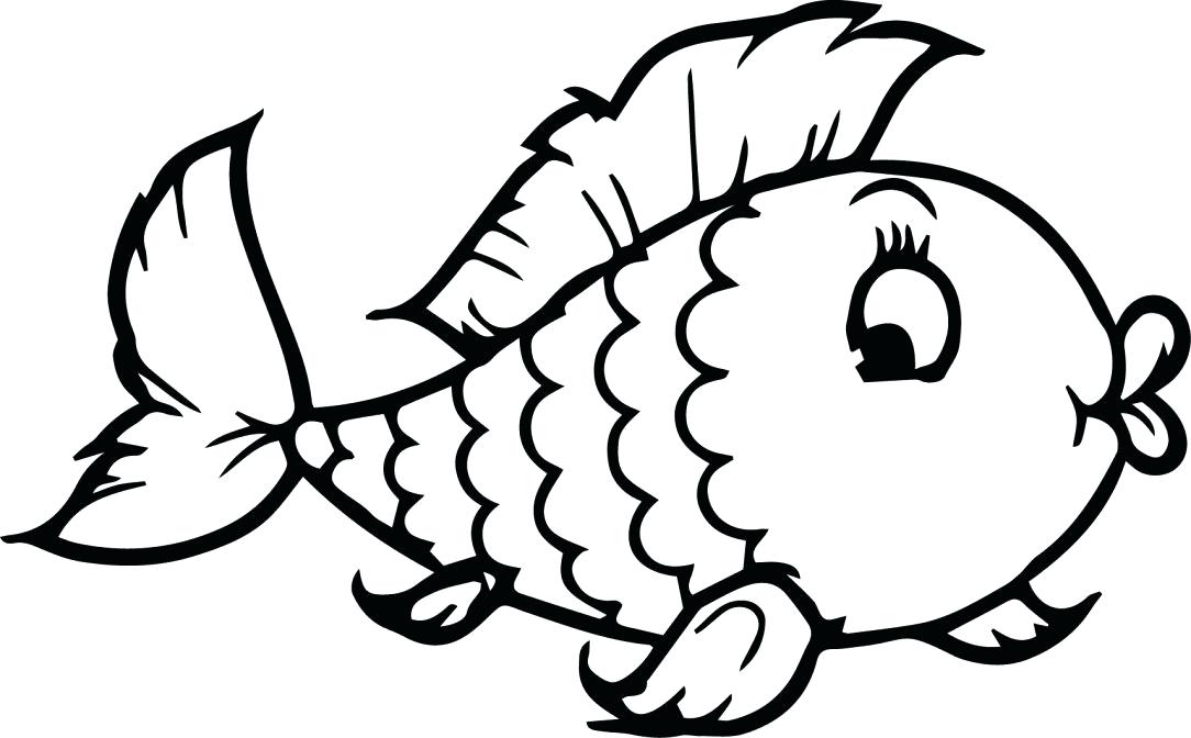 Cartoon Fish Drawing Free download on ClipArtMag