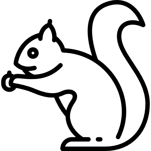 Chipmunk Drawing Free download on ClipArtMag