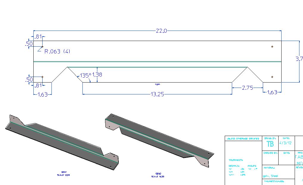 10+ Best For Creo Sheet Metal Drawing Pdf Barnes Family