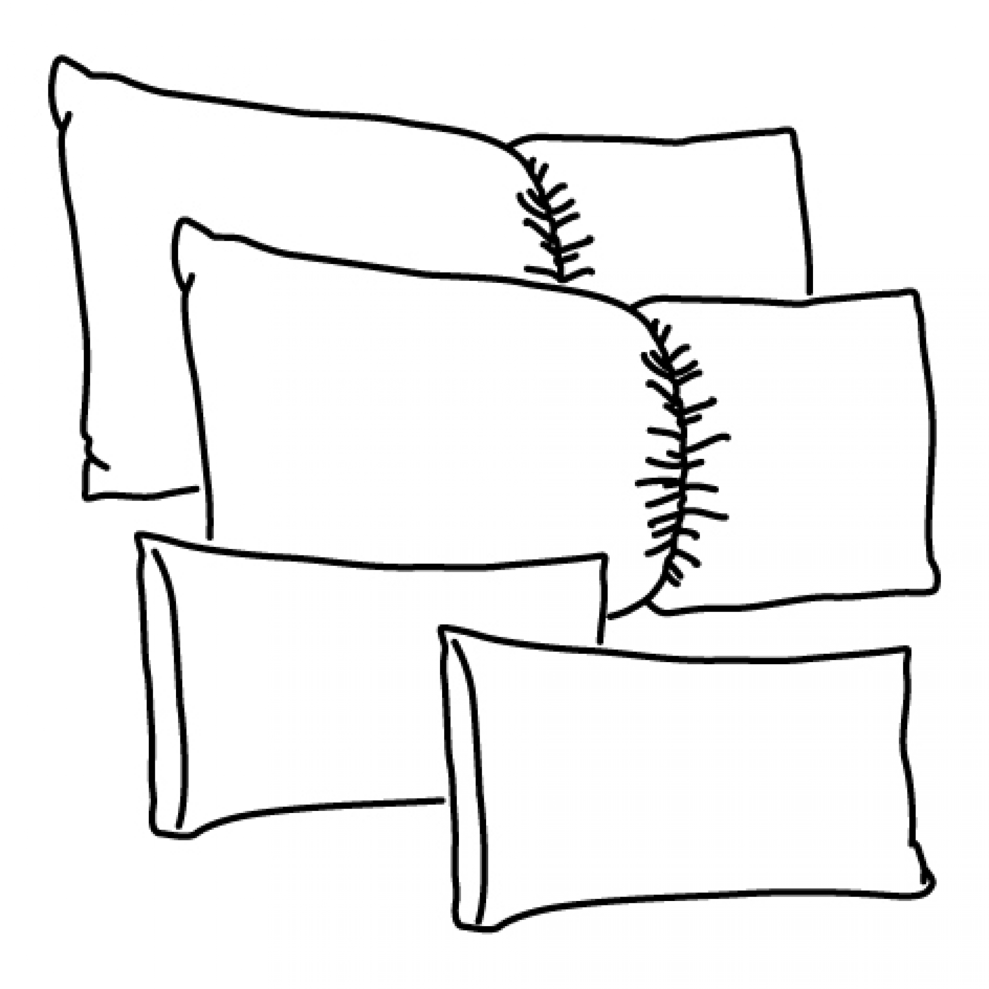 Cushion Drawing Free download on ClipArtMag