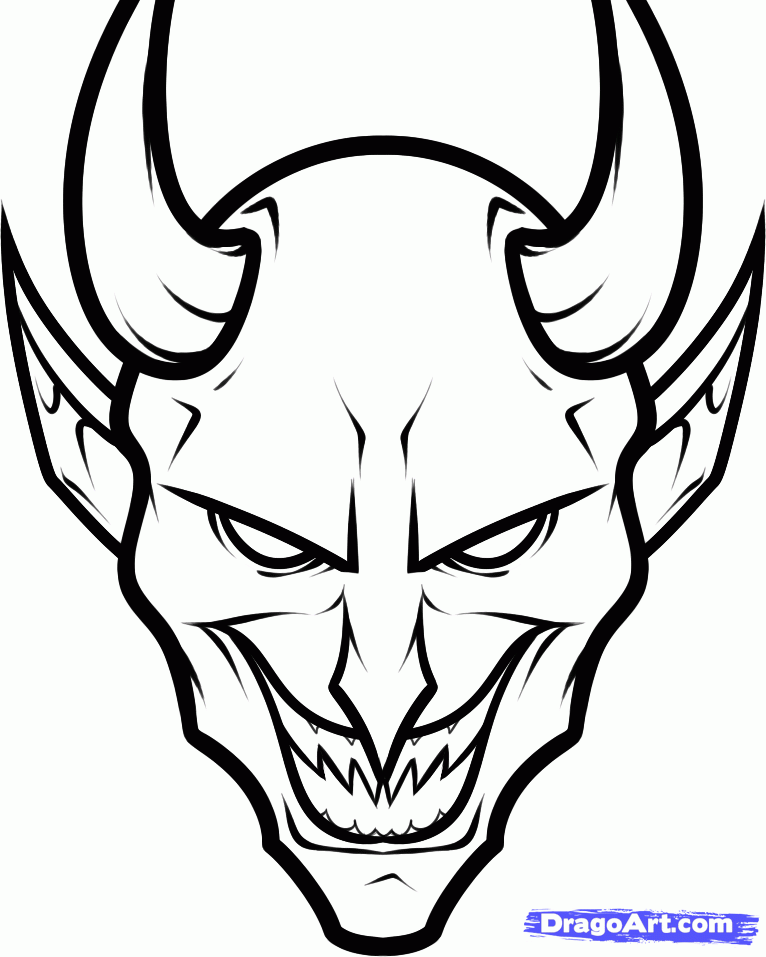 Demon Eyes Drawing Free download on ClipArtMag