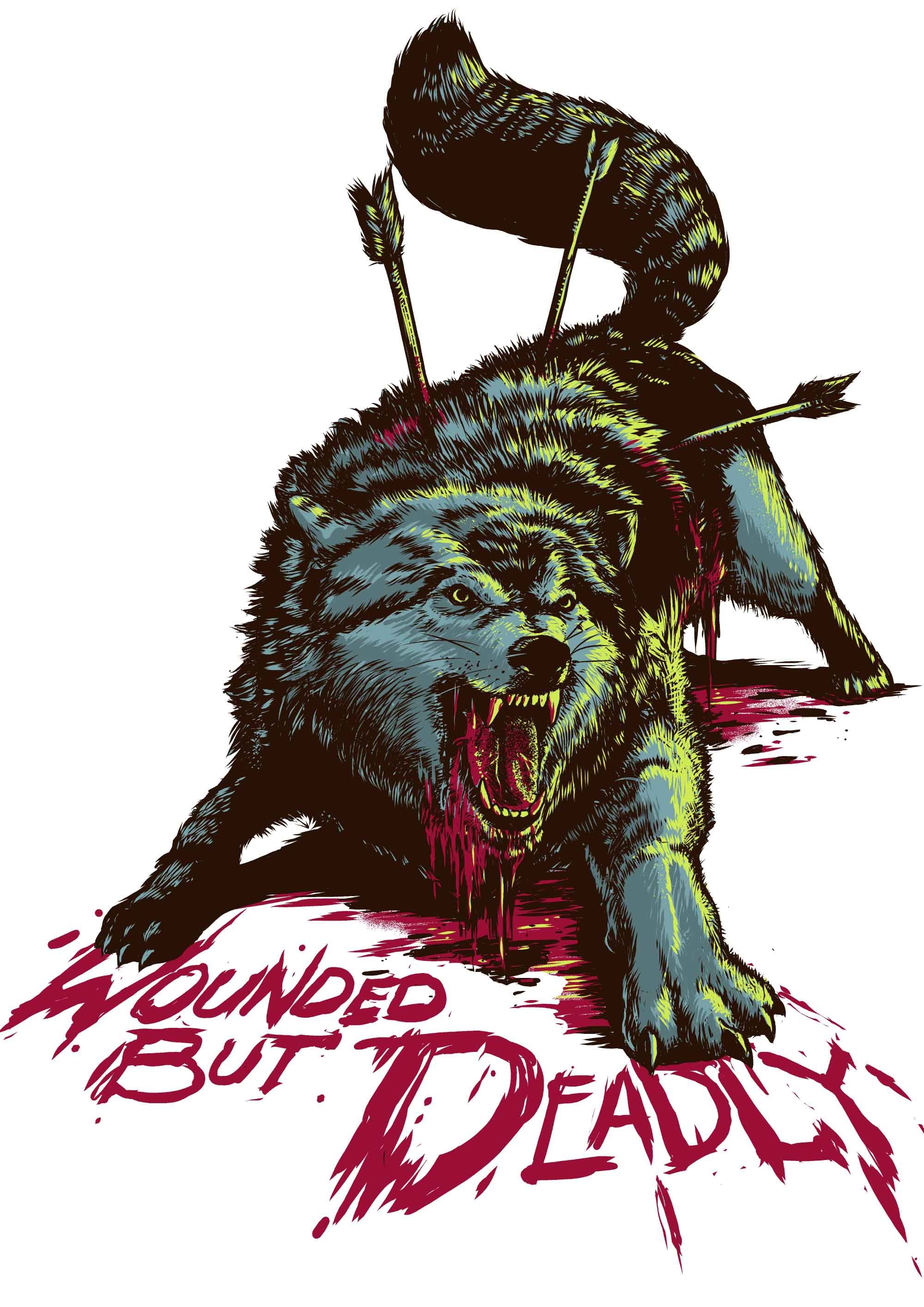 Epic Wolf Drawings Free download on ClipArtMag