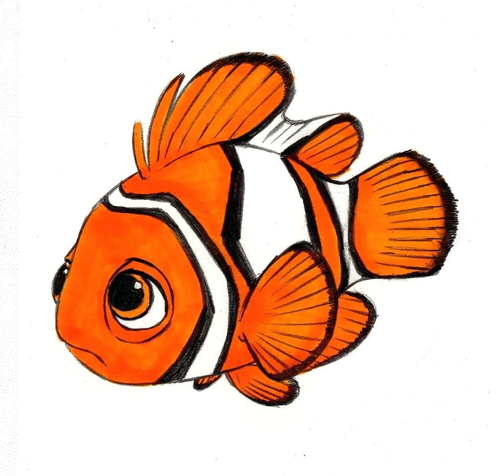 Finding Nemo Drawing Free download on ClipArtMag