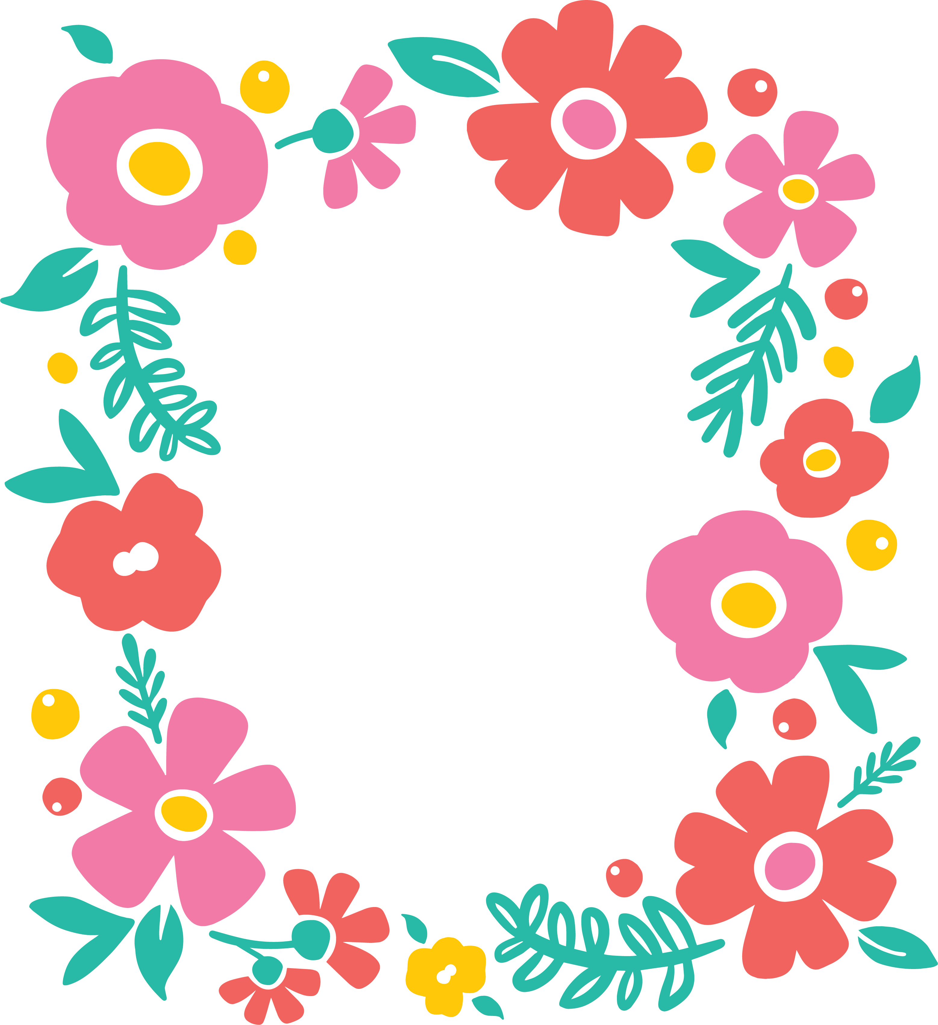 Flower Crown Drawing Tutorial Free download on ClipArtMag