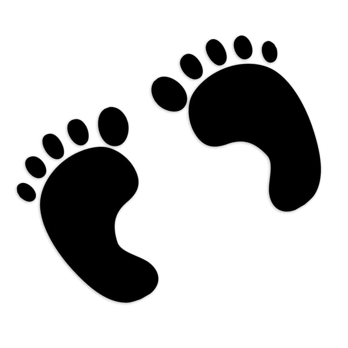Footprint Drawing Free download on ClipArtMag