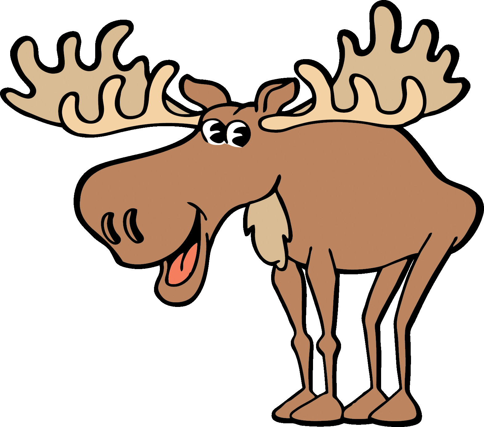 Collection of Moose clipart Free download best Moose clipart on