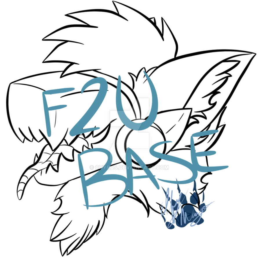 Fursuit Drawing Base Free download on ClipArtMag