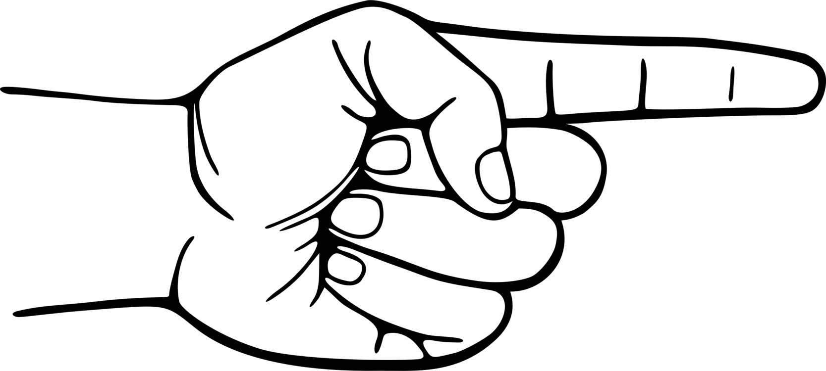 Hand Gestures Drawing Free download on ClipArtMag