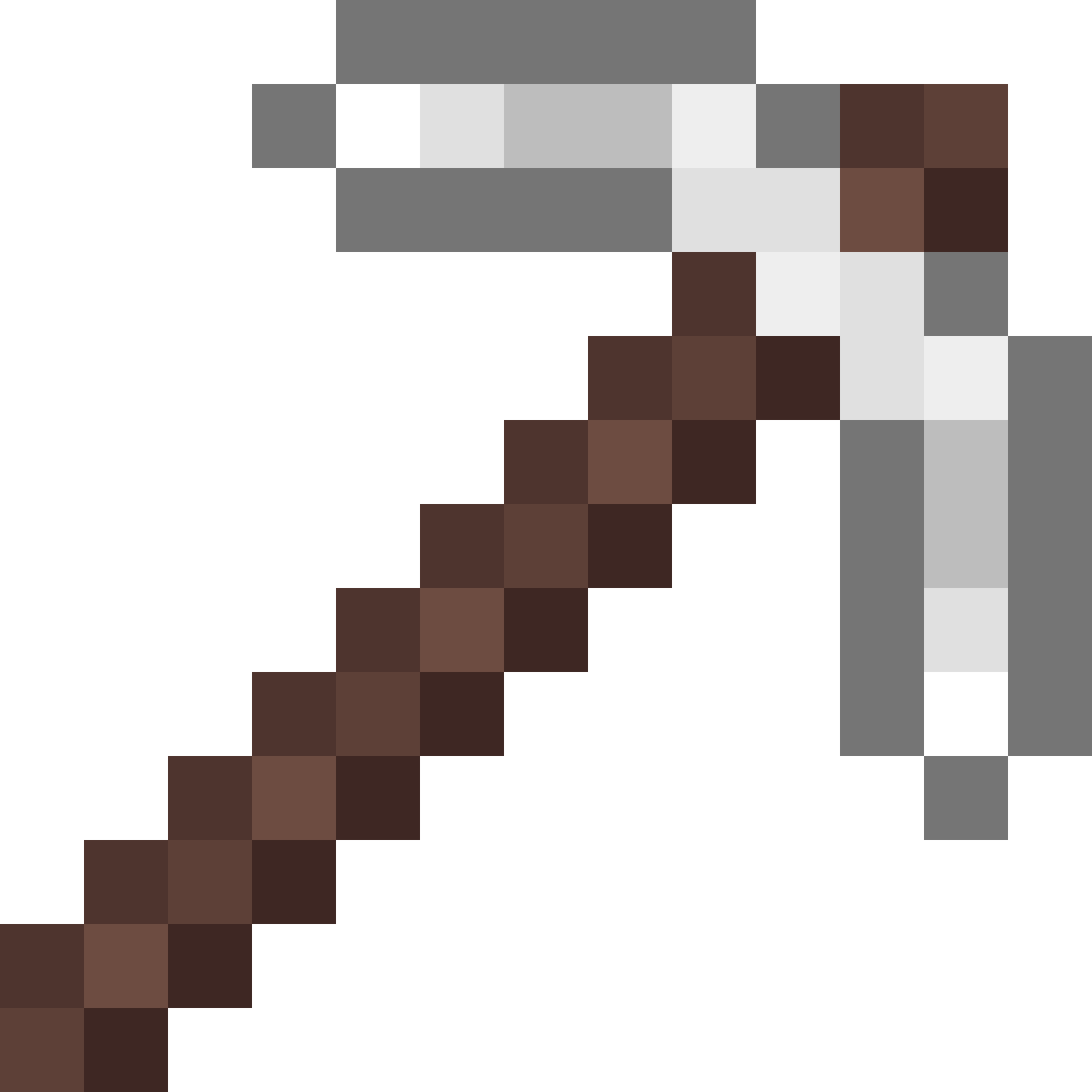 Minecraft Pickaxe Drawing Free download on ClipArtMag