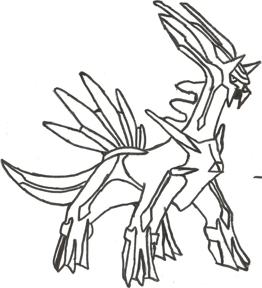 Palkia Drawing Free download on ClipArtMag
