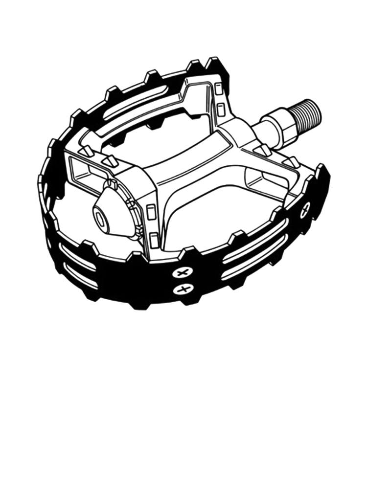 Pedal Drawing Free download on ClipArtMag