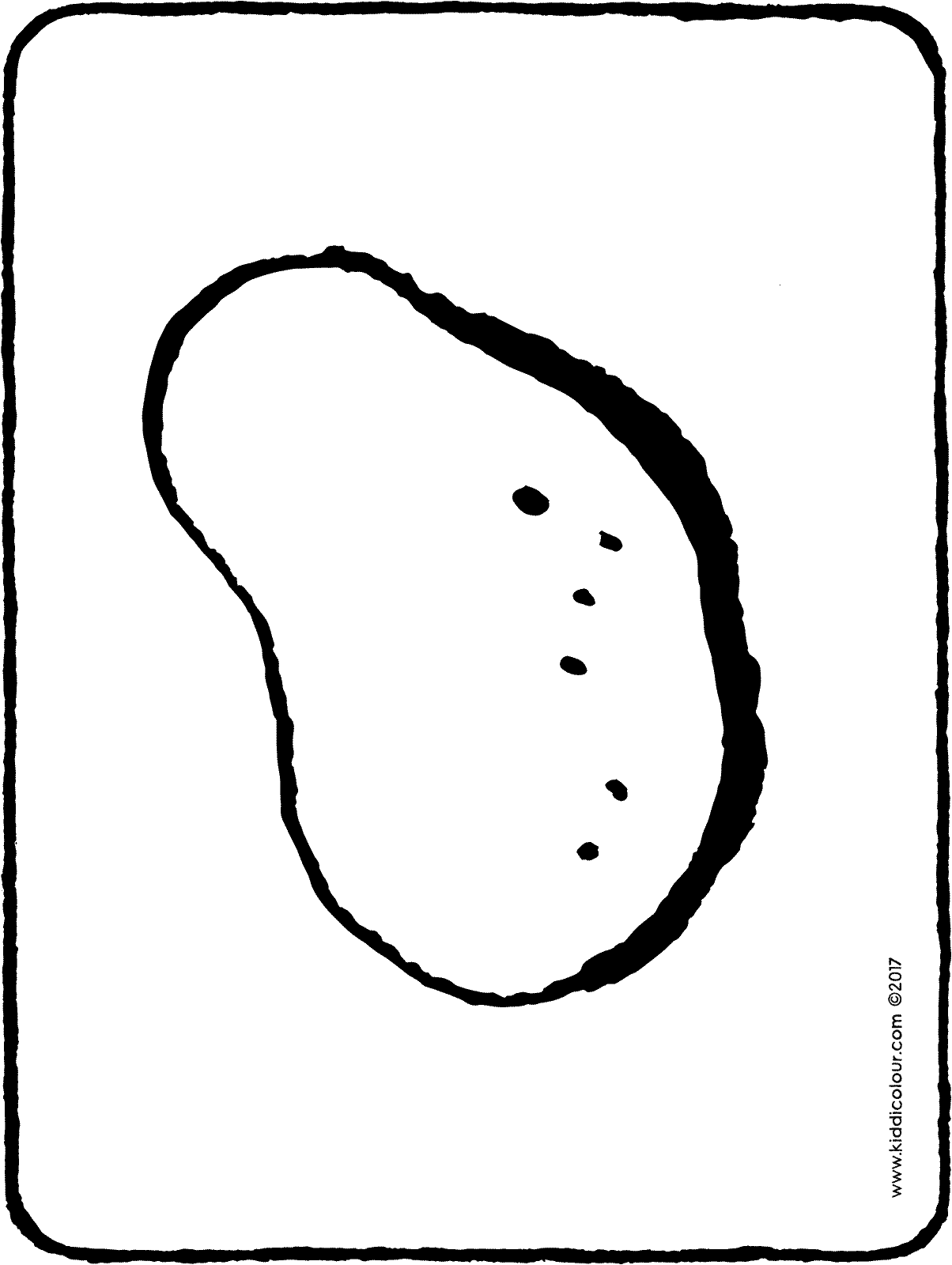Potato Drawing Free download on ClipArtMag