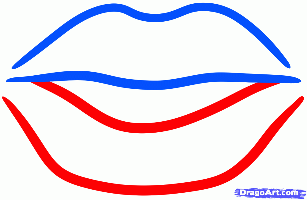 Puckered Lips Drawing Free download on ClipArtMag