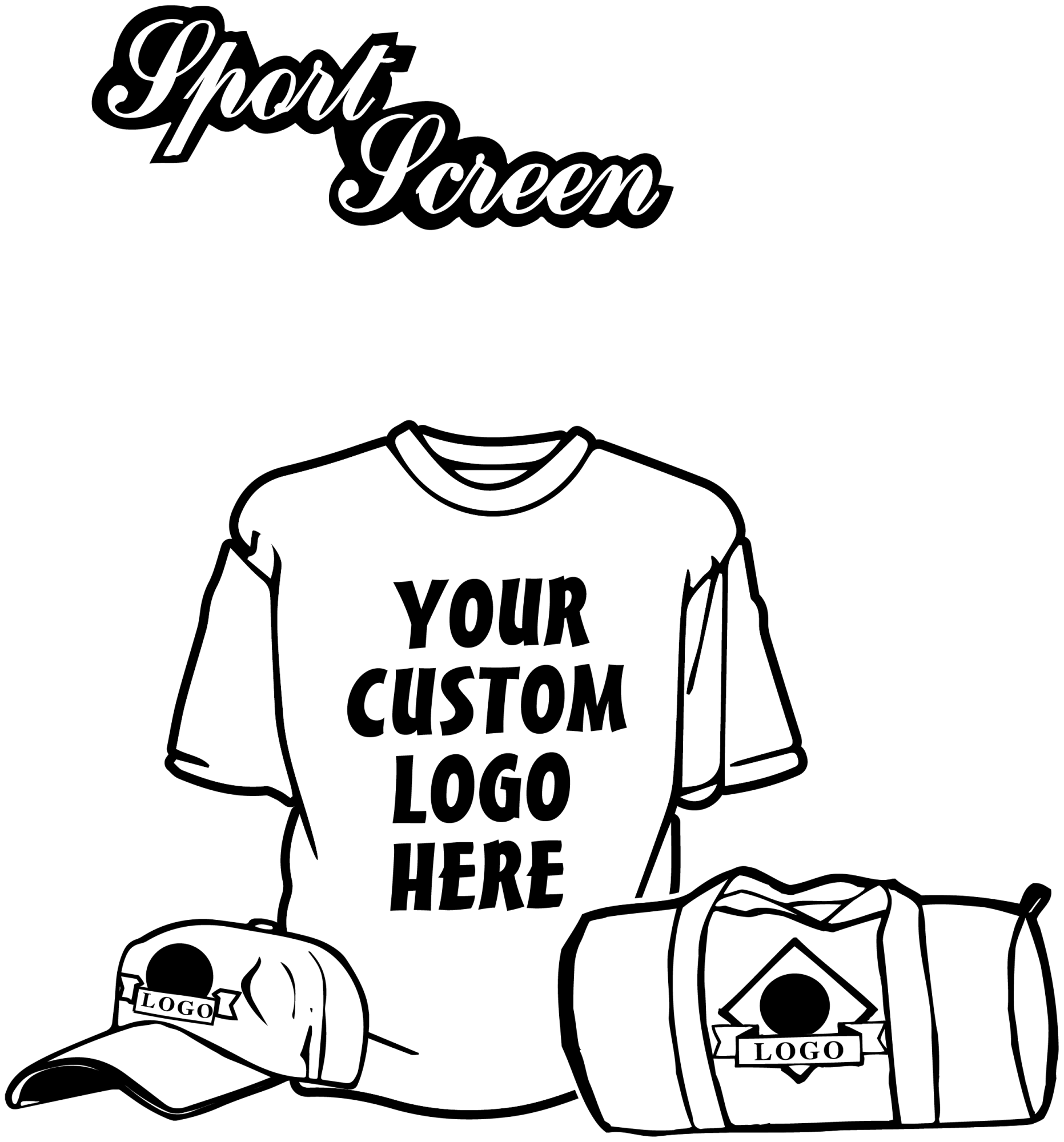 Screen Printing Drawing Free download on ClipArtMag