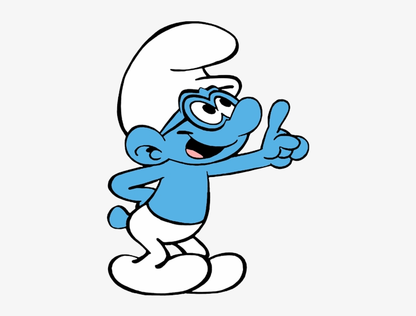 Papa Smurf Drawing Free download on ClipArtMag