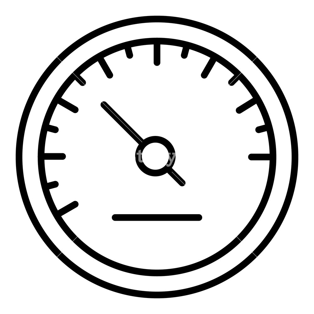Speedometer Drawing Free download on ClipArtMag