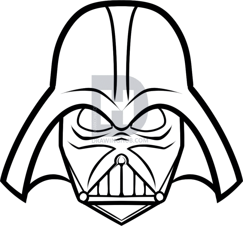Star Wars Darth Vader Drawing Free download on ClipArtMag