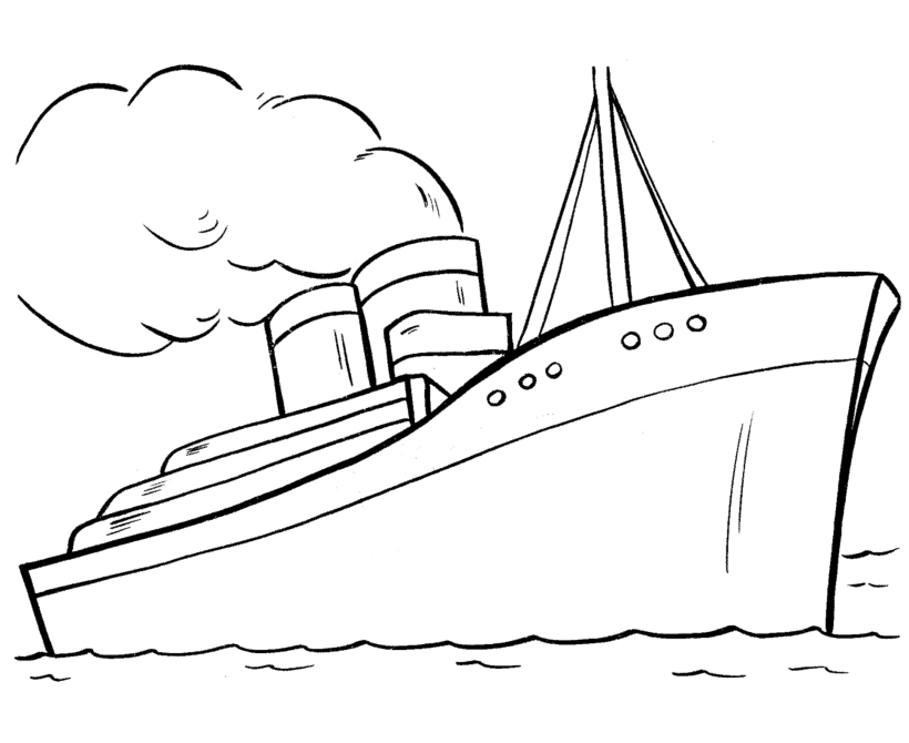 Titanic Drawing Free download on ClipArtMag