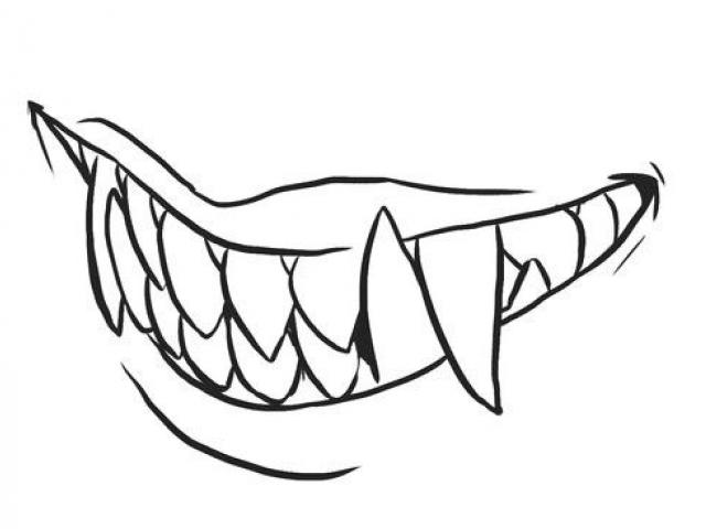 How To Draw Anime Vampire Teeth
