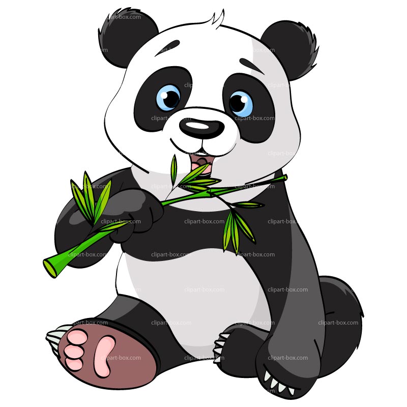Panda Bear Vector Free download on ClipArtMag