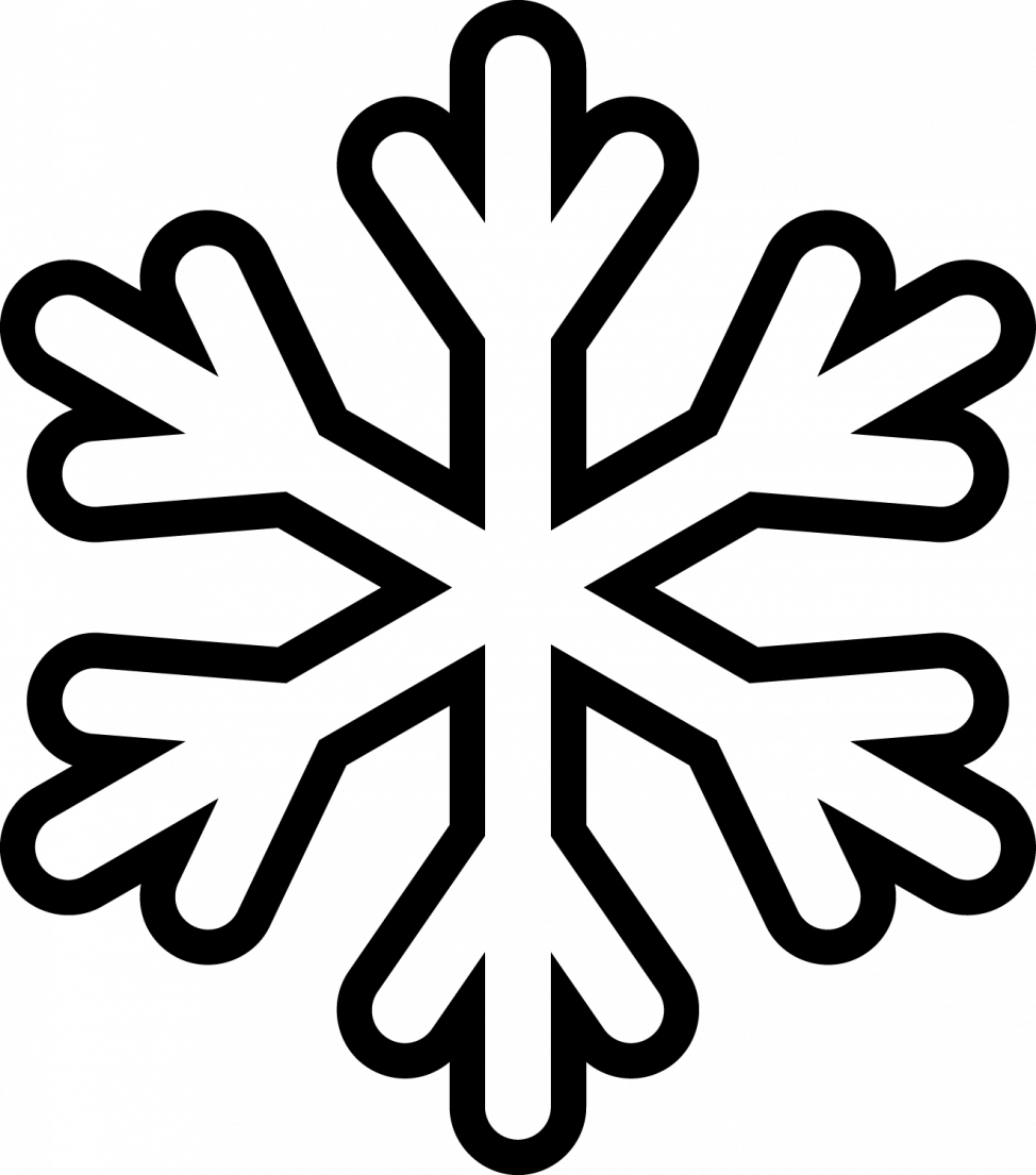 Snowflake Drawing Free download on ClipArtMag