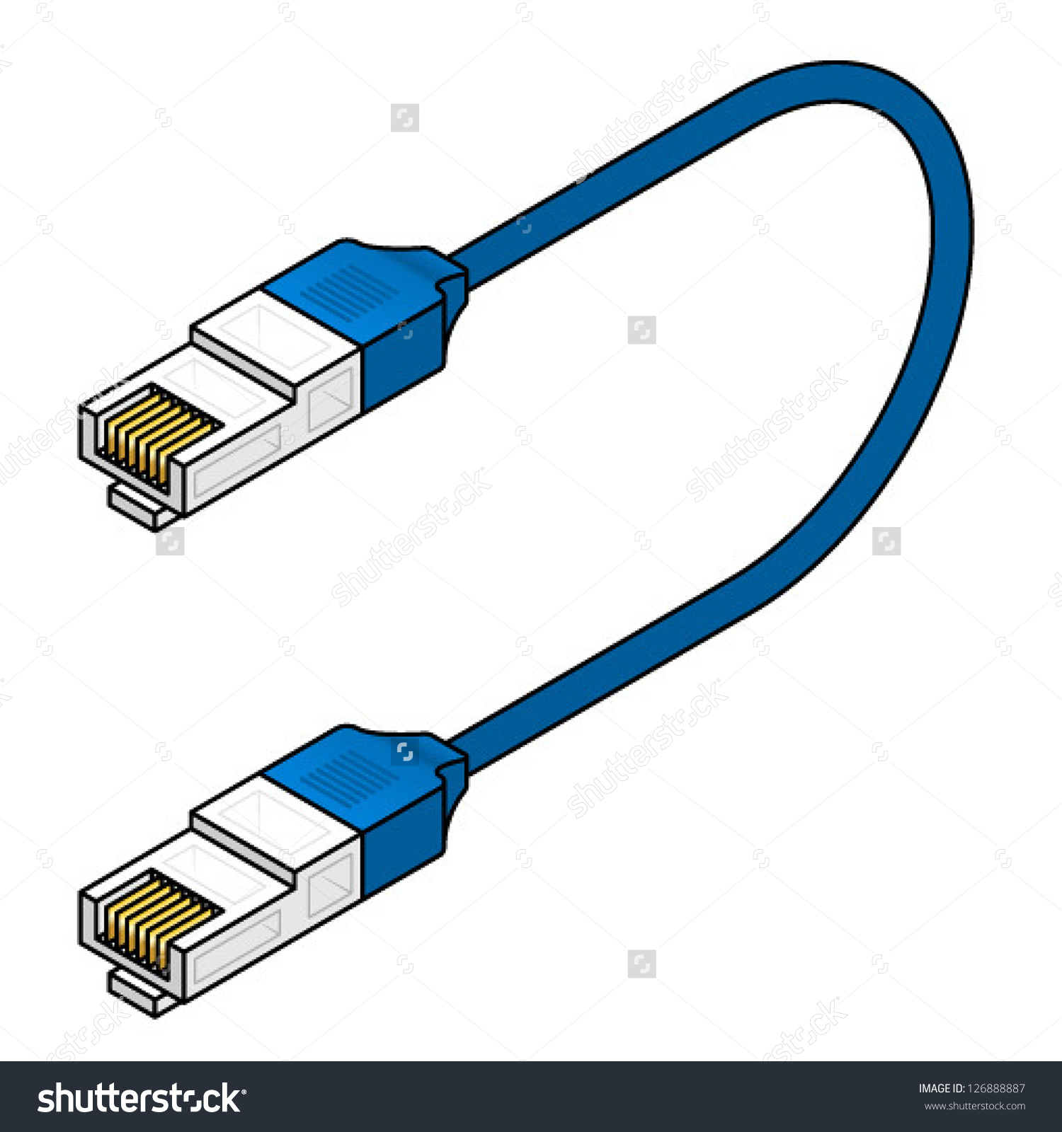 Network cables clipart Clipground