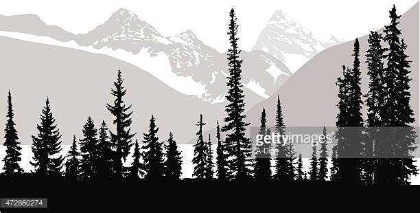 clipart mountain tree background Clipground
