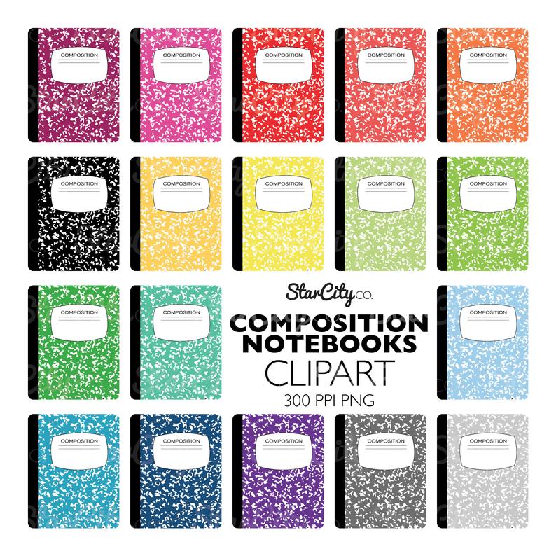composition notebook clipart 20 free Cliparts Download images on