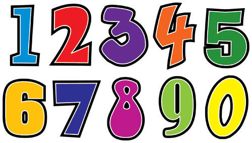 Numbers clipart Clipground