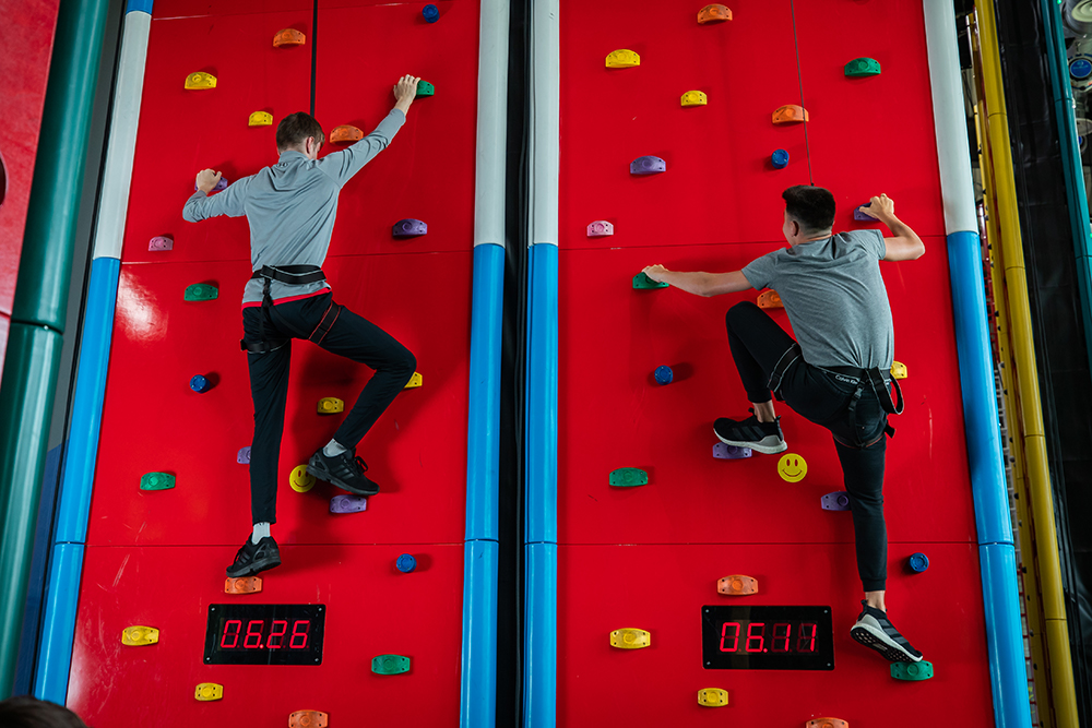 Clip 'n Climb and fitness a perfect match!