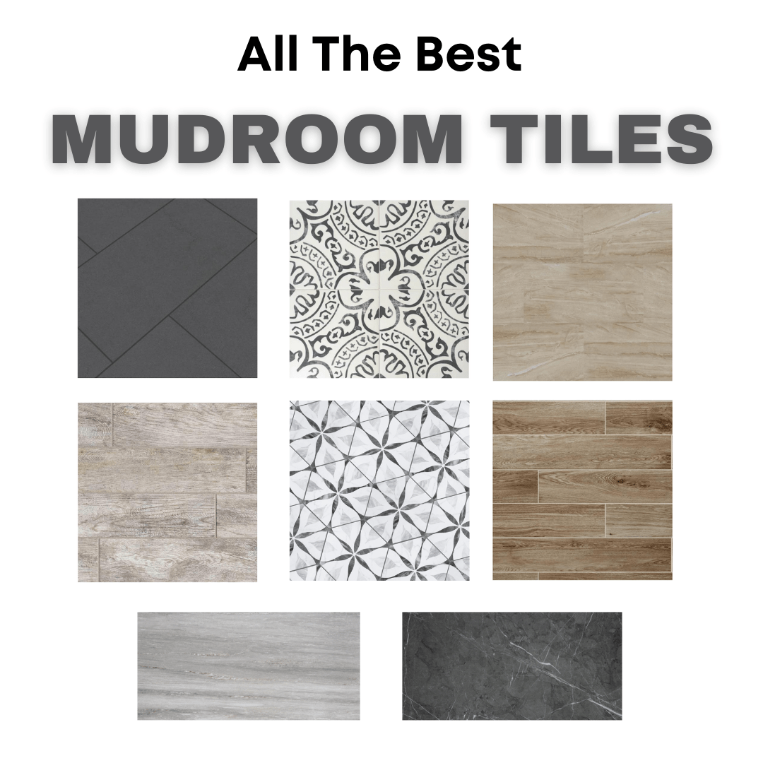 Mudroom Tile {8 Budget Friendly Options} Clipper City House