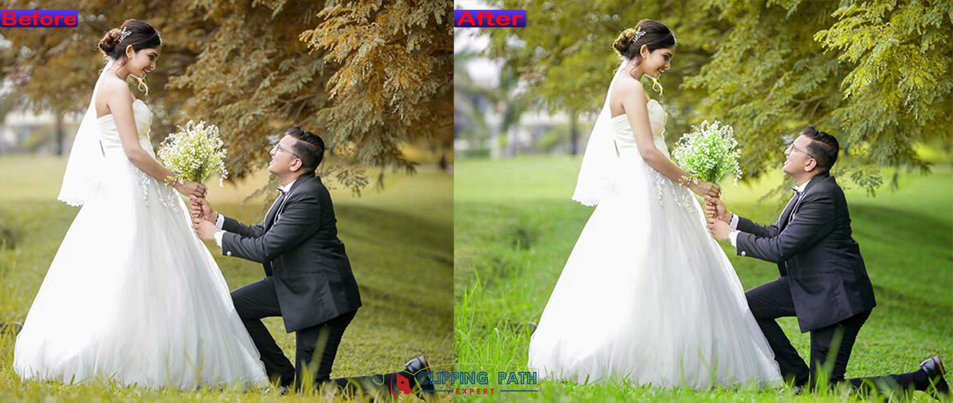 Wedding Photo Editing Service Clipping Experts