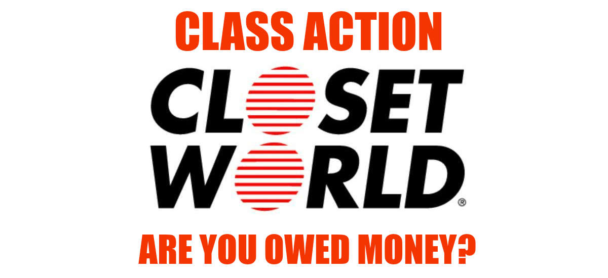 Class Action Closet World Deceptive Sales Prices Clipping Deals