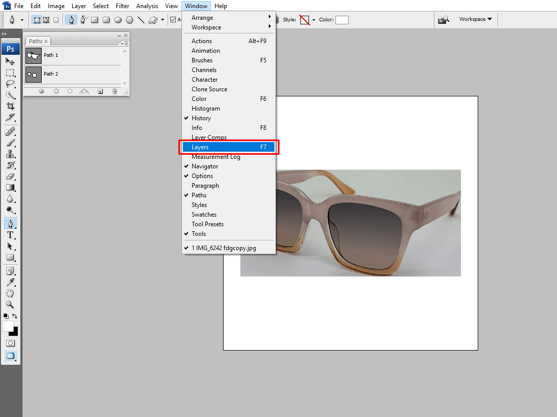 how to make background transparent in Clipping Path