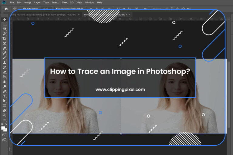 How to Trace an Image in Clipping Pixel